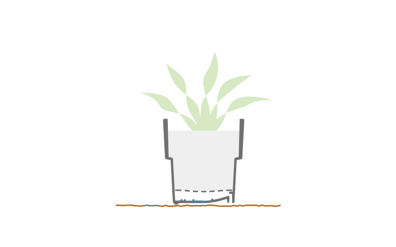 トロケル植木鉢の使い方イメージ３
